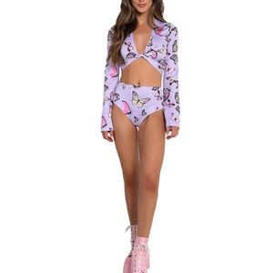 Matching butterfly set